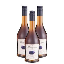 3 x Pruimenbrandewijn Slivovitz Paun 20 jaar oud